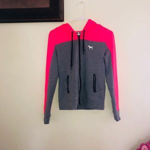 PINK Jacket. Very soft and stretchy material